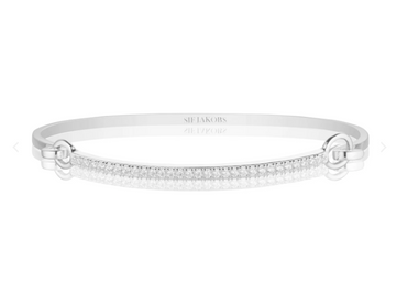 Sif Jakobs Sterling Silver Capizzi Bangle