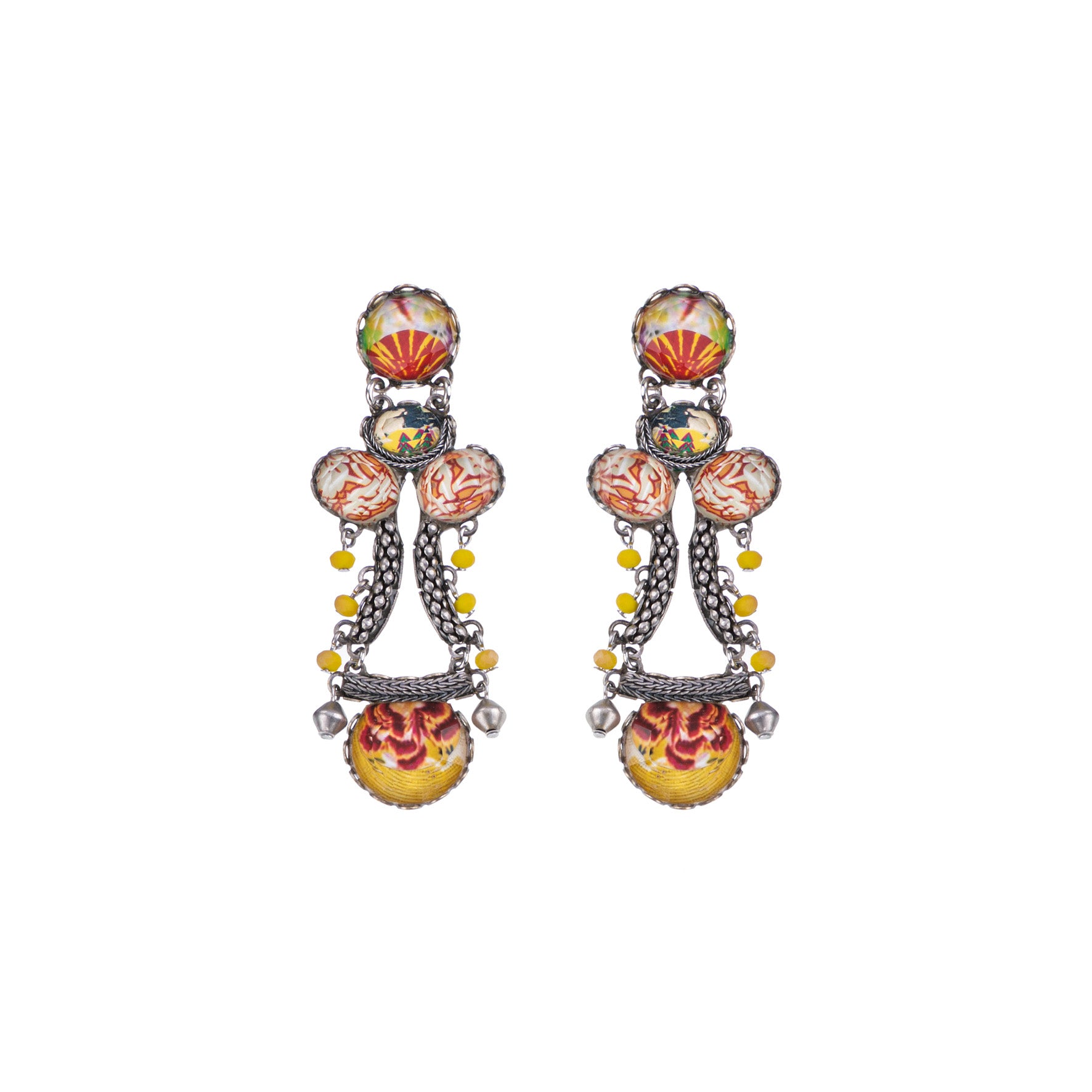 Ayala Bar Bright Sunset 'Xia' Post Earrings – The Vault Jewelry
