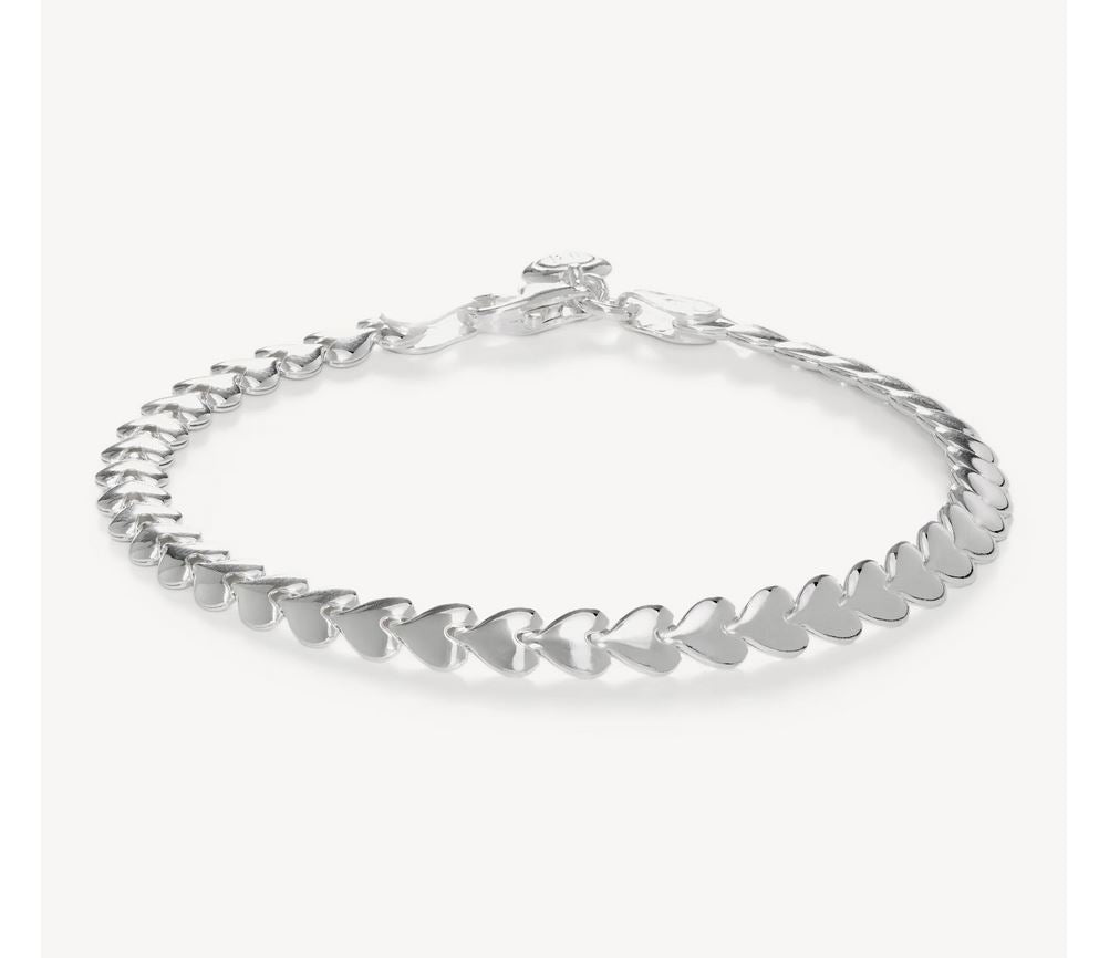 Hillberg and Berk Silver Heart String Bracelet – The Vault Jewelry