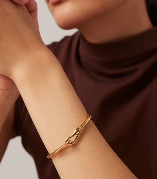 Jenny Bird Gold Lisieux Bangle – The Vault Jewelry Halifax