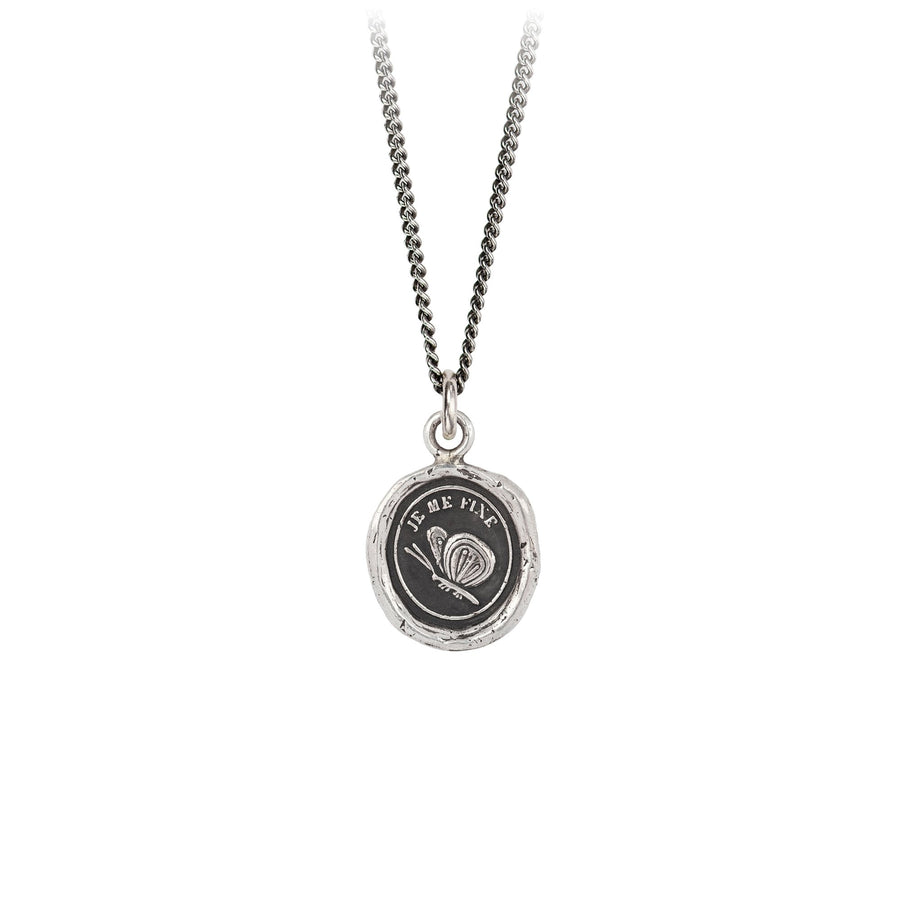 Pyrrha Silver 'Determination' Necklace 18