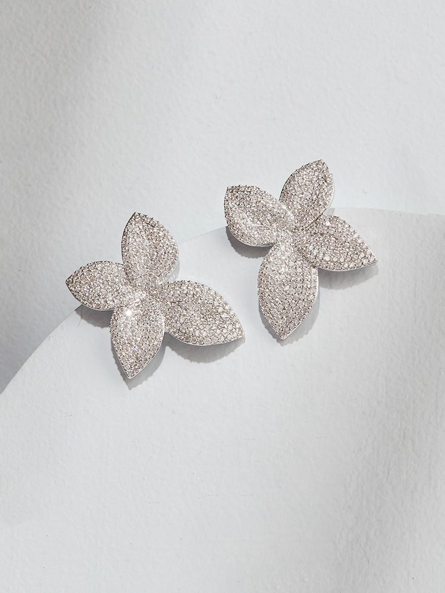 Olive and Piper Silver Primrose Earrings – The Vault Jewelry Halifax