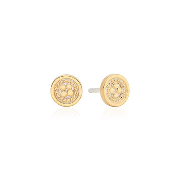 Anna Beck Gold Classic Dot Mini Stud Earrings