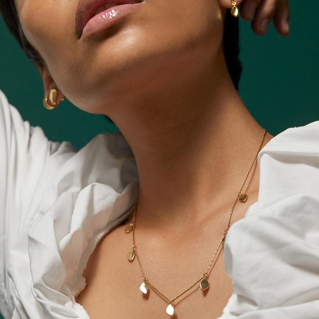 Jenny Bird Gold 'Foli' Necklace