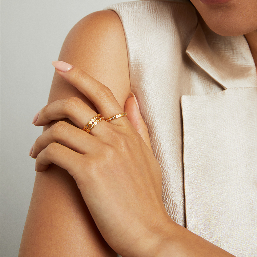 Dean Davidson Mirabeau Pavé Stacking Ring main image 1