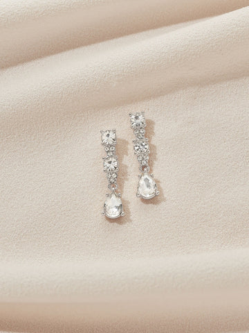 Olive and Piper Silver 'Mini Eleanor' Earrings