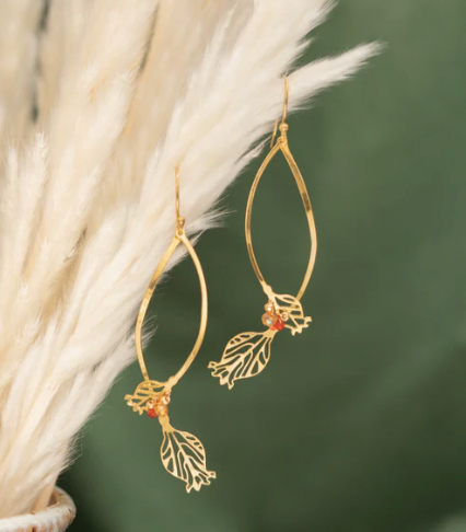 Holly Yashi Gold Elora Chime Earrings