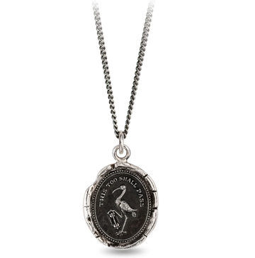 Pyrrha Sterling Silver This Too Shall Pass 18