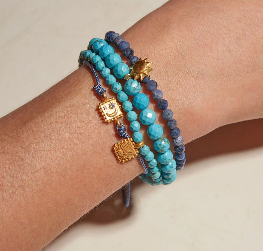 Satya Turquoise Sunrise Stretch Bracelet