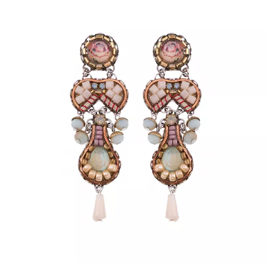 Ayalabar Pale Pink Spring Inspiration Sera Earrings