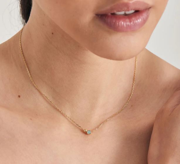 Ania Haie Gold Amazonite Orb Necklace