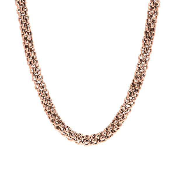 Bronzallure Popcorn Chain Necklace