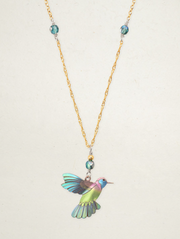 Holly Yashi Island Green 'Picaflor' Necklace
