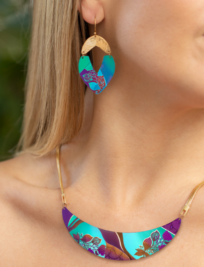 Holly Yashi Teal Skies 'Kalea' Earrings