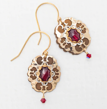 Holly Yashi Scarlet Anastasia Earrings