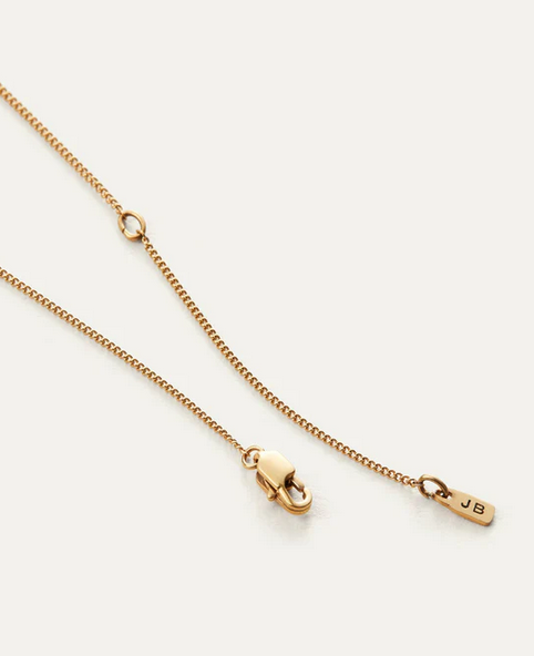 Jenny Bird Small Gold Monogram K Necklace