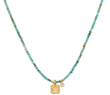 Satya Astral Beauty Turquoise Celestial Necklace