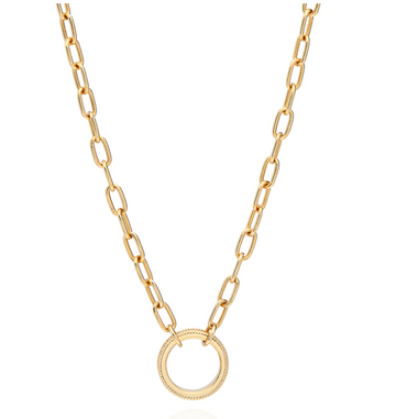 Anna Beck Gold Open 'O' Chain Necklace