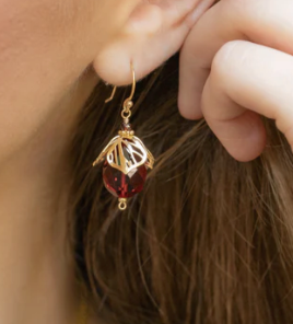 Holly Yashi Scarlet Emelia Earrings