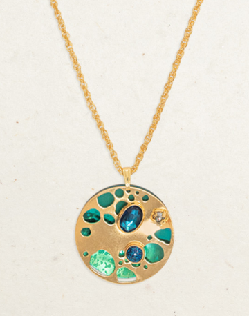 Holly Yashi Teal 'Ocean Depths' Necklace