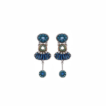 Ayala Bar Deep Frost Edwina Post Earrings