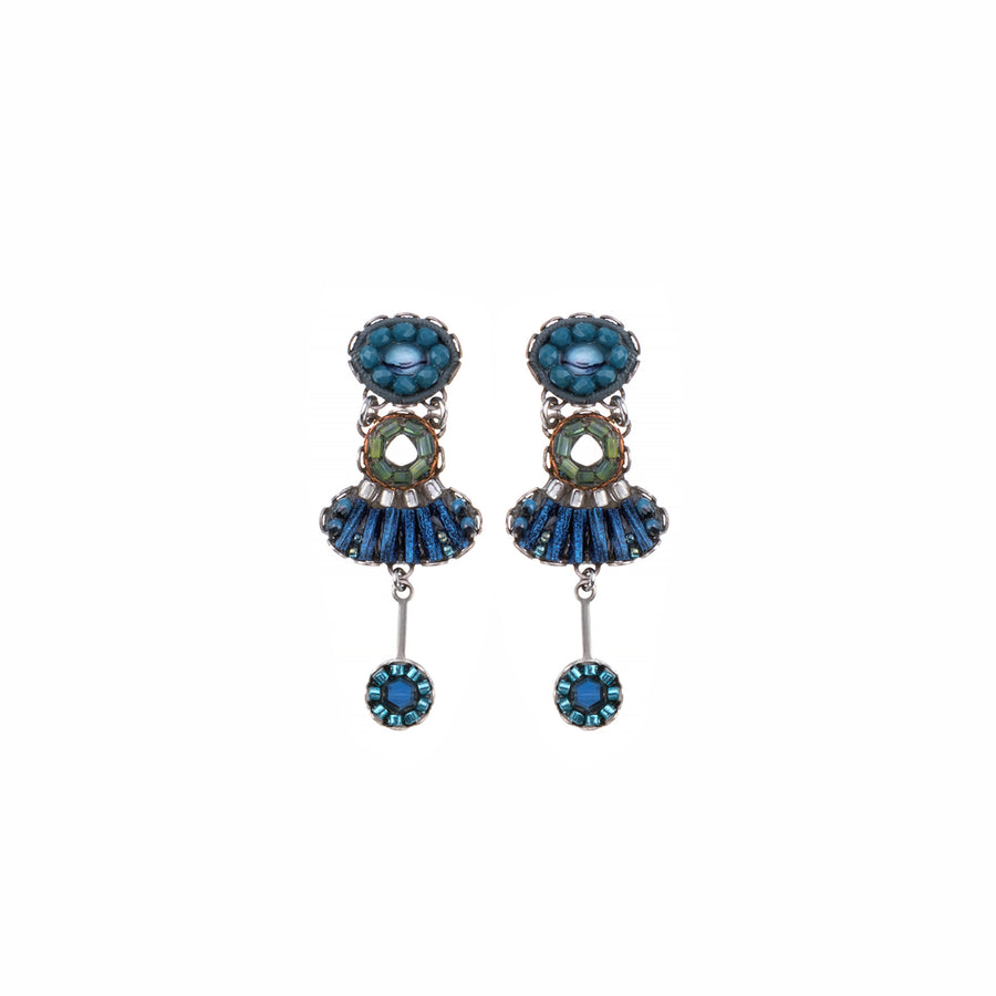 Ayala Bar Deep Frost Edwina Post Earrings