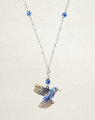 Holly Yashi Blue Radience 'Picaflor' Necklace