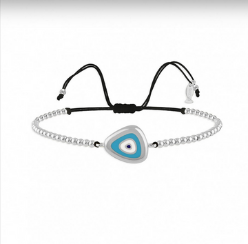 Kurshuni Sterling Silver Jewel Eye Amorphose Bracelet