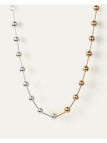 Jenny Bird Two-Tone Celeste Ball Necklace