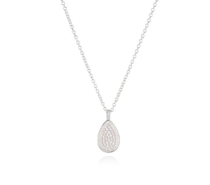Anna Beck Two Tone Classic Teardrop Necklace