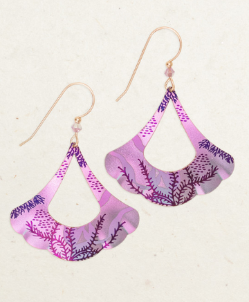 Holly Yashi Purple 'Mermaid Dreams' Earrings