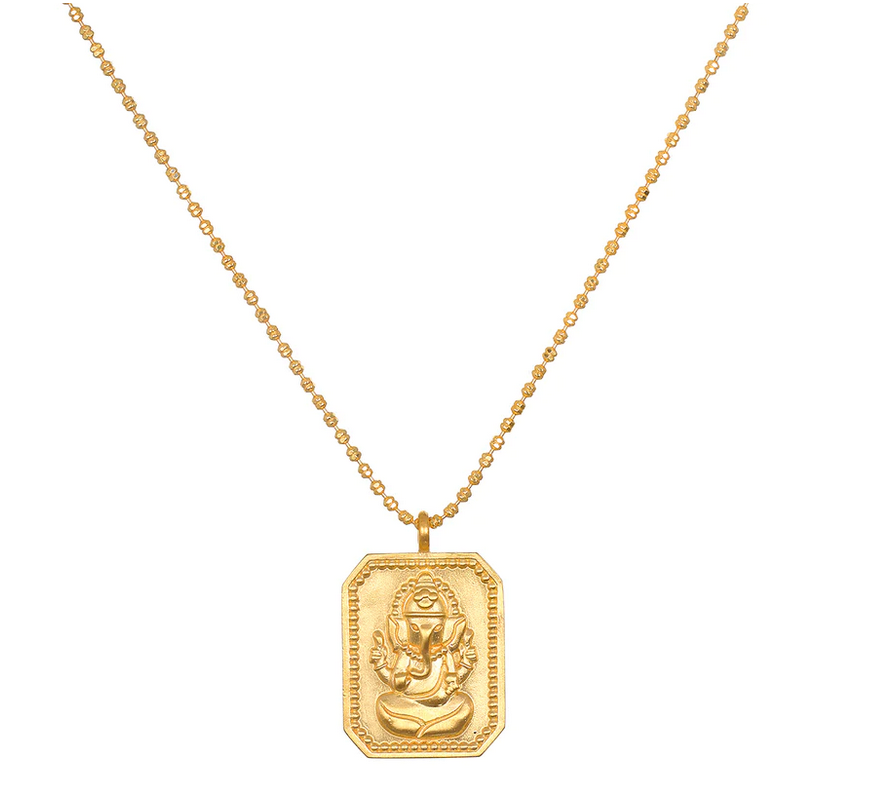 Satya Ganesha Bestower of Good Fortune Necklace