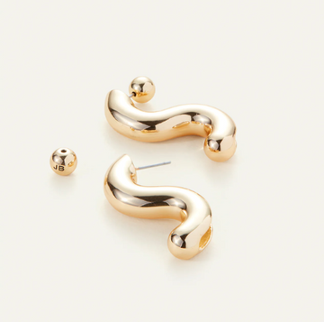 Jenny Bird Gold Ola Earrings