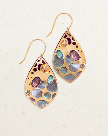 Holly Yashi Purple 'Seashore Dreams' Earrings