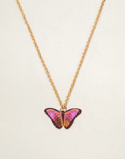 Holly Yashi Living Coral 'Bella Butterfly' Kids Necklace