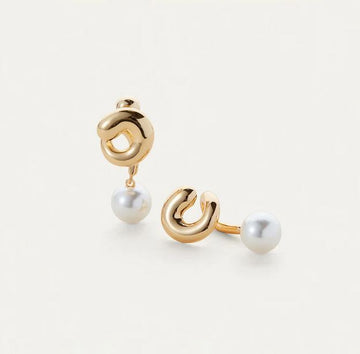 Jenny Bird Gold Daphne Earrings