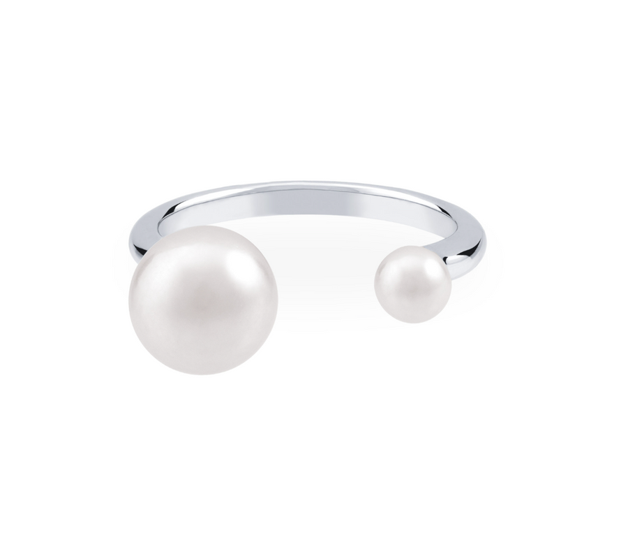 Birks Sterling Open Fresh Water Pearl Ring – The Vault Jewelry Halifax