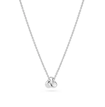 Sif Jakobs Silver Imperia Small Knot Necklace