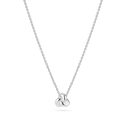 Sif Jakobs Silver Imperia Small Knot Necklace