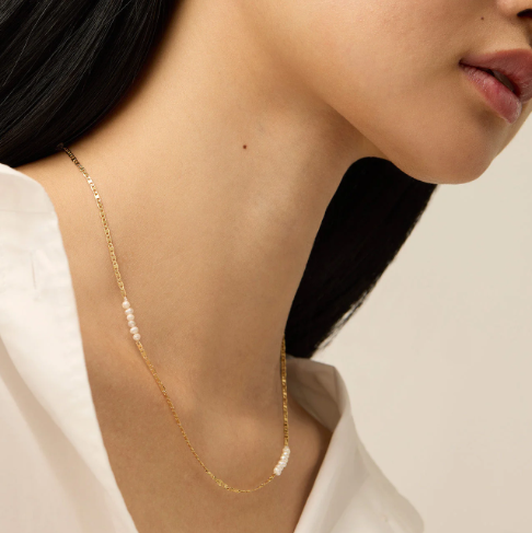 Jenny Bird Gold Delphine Chain Necklace