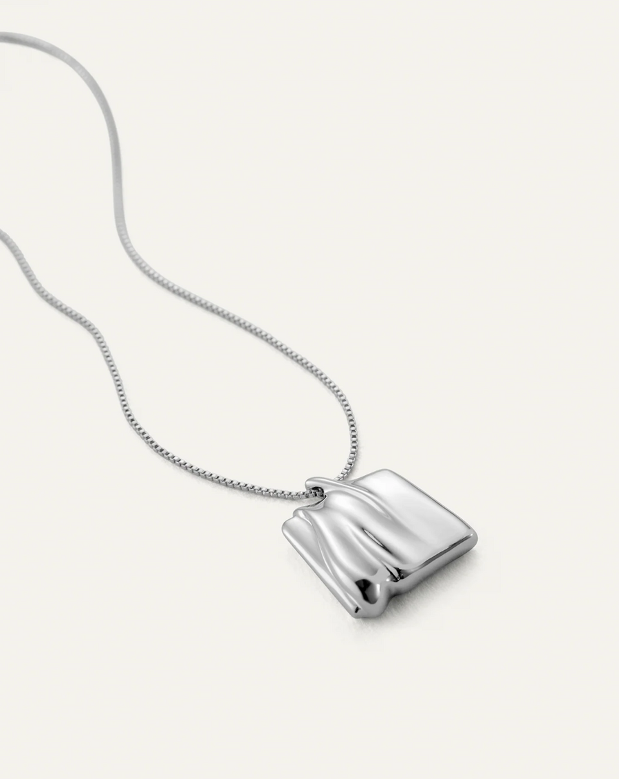 Jenny Bird Silver Small Sundra Pendant Necklace