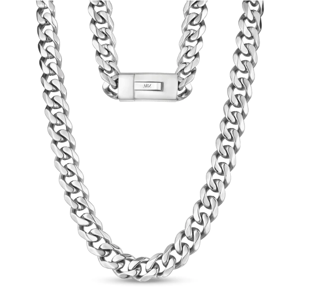 ARZ 13mm Steel Cuban Link 24