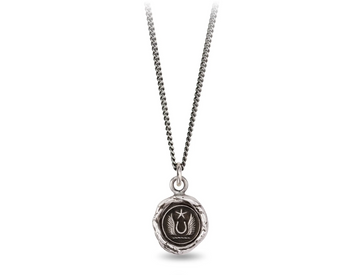 Pyrrha Sterling Luck and Protection Necklace