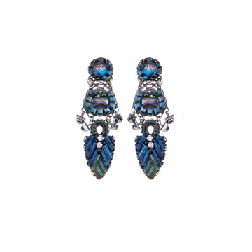 Ayala Bar Deep Frost Amanda Hook Earrings