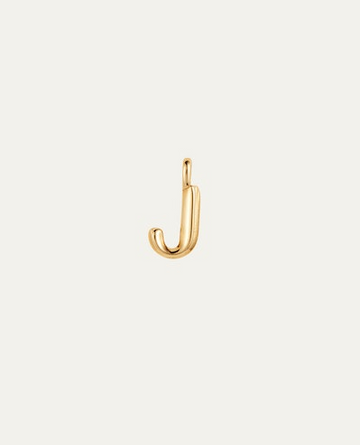Jenny Bird Gold Monogram 'J' Pendant