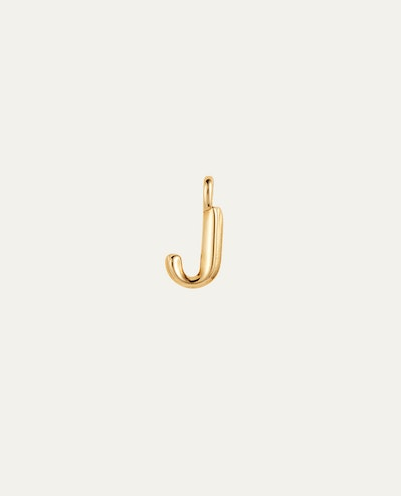 Jenny Bird Gold Monogram 'J' Pendant