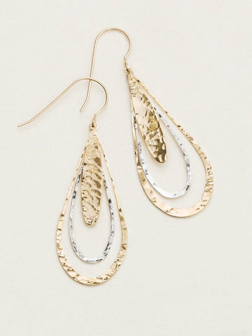 Holly Yashi Two-Tone 'Still Waters' Earrings