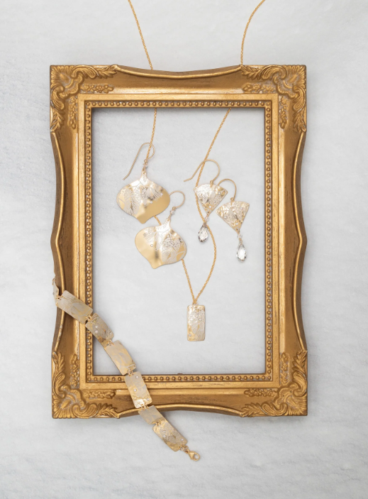 Holly Yashi Gold Radiant Petra Necklace