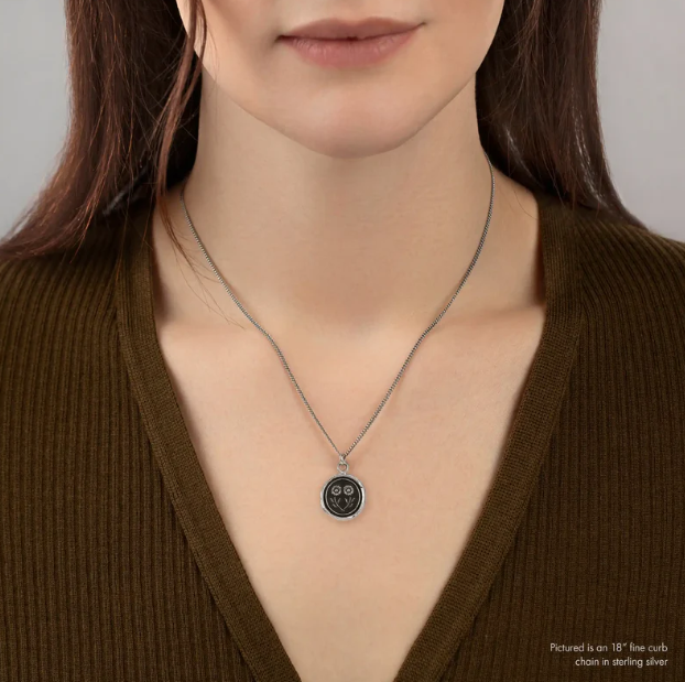 Pyrrha Silver True Friends 18 inch Necklace