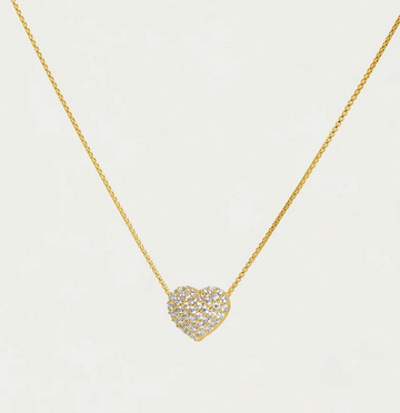 Dean Davidson Pave Heart Pendant Necklace